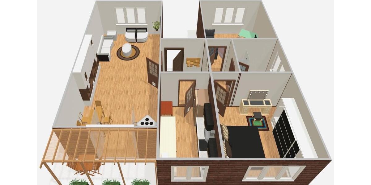 Etagenwohnung Wesel - 3.5 Zimmer, 90 m&sup2;, 950&euro; | Angebot:26413780