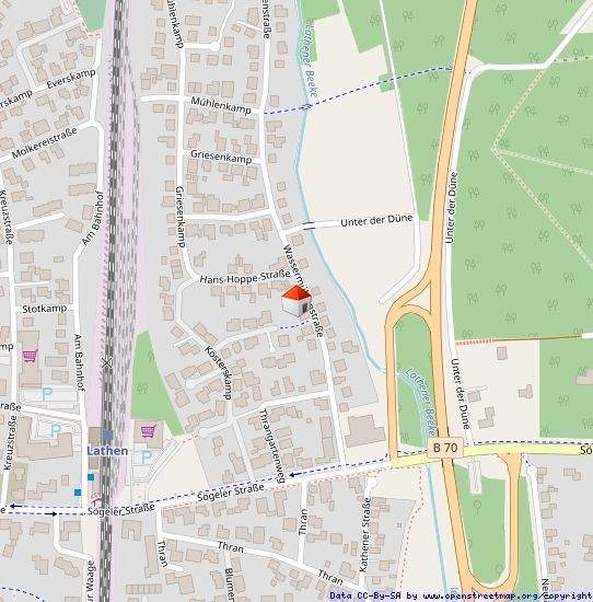 Etagenwohnung Lathen - 3 Zimmer, 79 m&sup2;, 750&euro; | Angebot:25797867