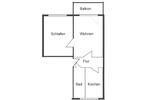Etagenwohnung Döbeln - 2 Zimmer, 49 m&sup2;, 196&euro; | Angebot:24687795