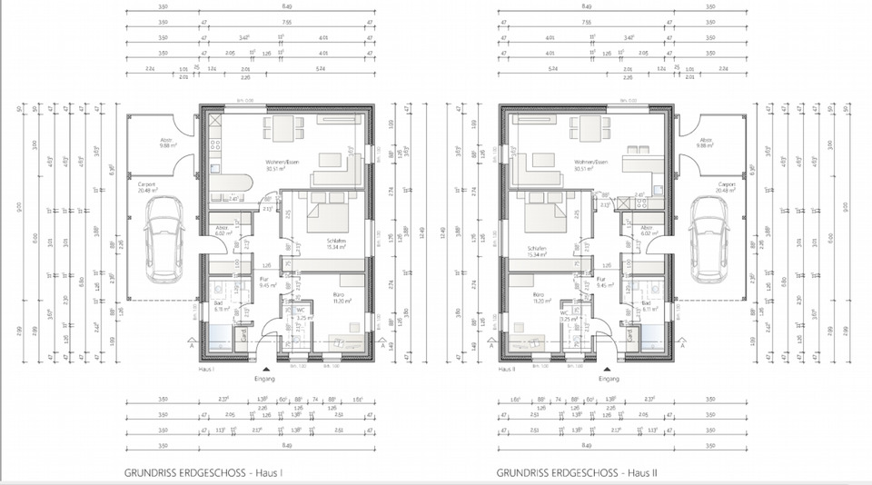 Bungalow Lathen - 3 Zimmer, 90 m&sup2;, 990&euro; | Angebot:24655253