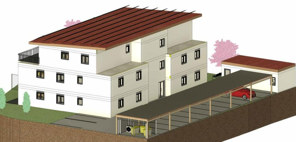 Moderne 3-Zimmer-Wohnung im Neubau mit Aufzug und Garten 3 zimmer