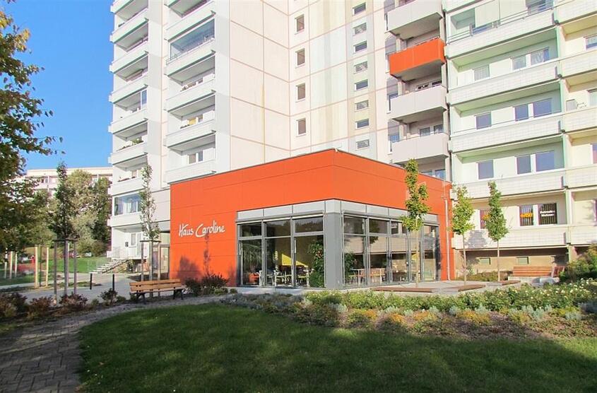 Seniorenfreundliche 1-Raum-Wohnung mit Einbauküche