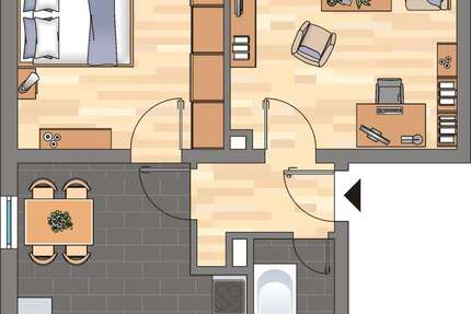 Wohnung zum Mieten in Landau in der Pfalz 479 € 51.31 m² 2 zimmer