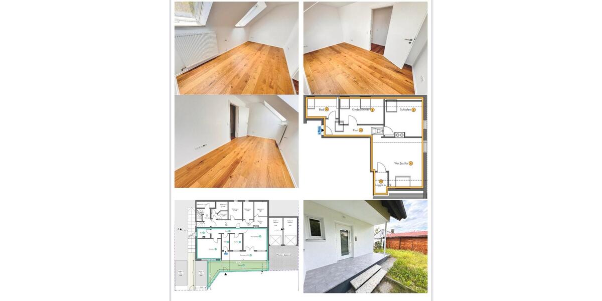 Dachgeschoßwohnung Roth - 3 Zimmer, 58 m&sup2;, 950&euro; | Angebot:25964210