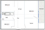 Wohnen auf Zeit Rinteln - 2 Zimmer, 85 m&sup2;, 495&euro; | Angebot:23705378