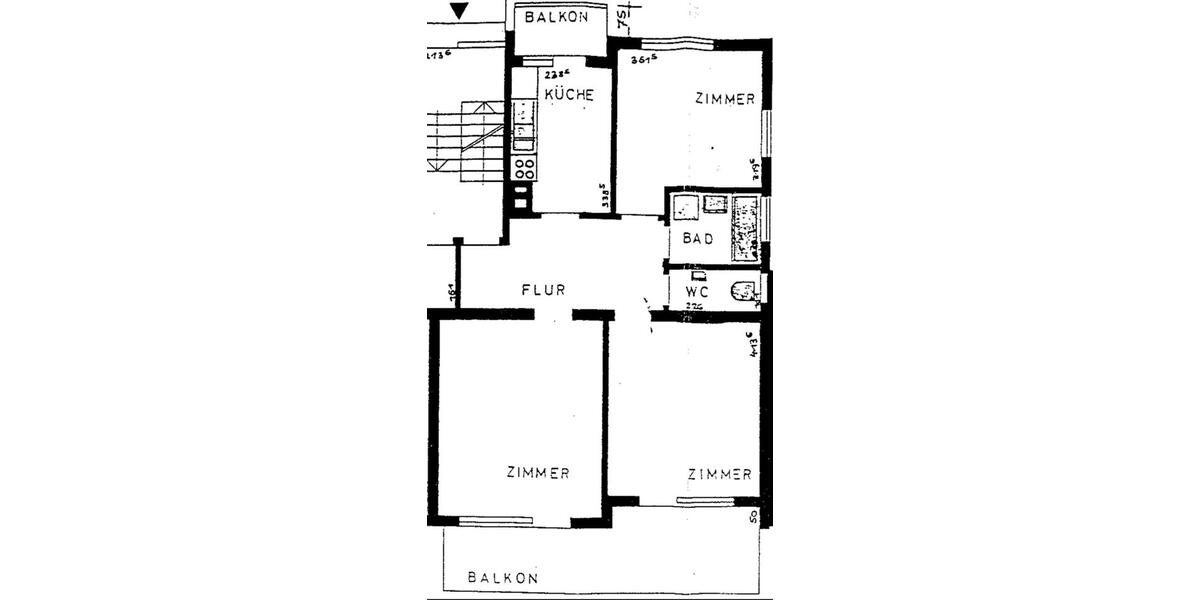 Wohnen auf Zeit Fellbach - 3 Zimmer, 72 m&sup2;, 590&euro; | Angebot:26516311