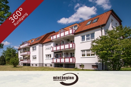 SÜD-BALKON - EINBAUKÜCHE - HELL UND FREUNDLICH - PKW-STELLPLATZ - WANNENBAD - GEPFLEGT 2 zimmer