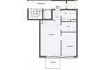 Etagenwohnung Duisburg Hamborn - 2 Zimmer, 63 m&sup2;, 1.100&euro; | Angebot:26248405
