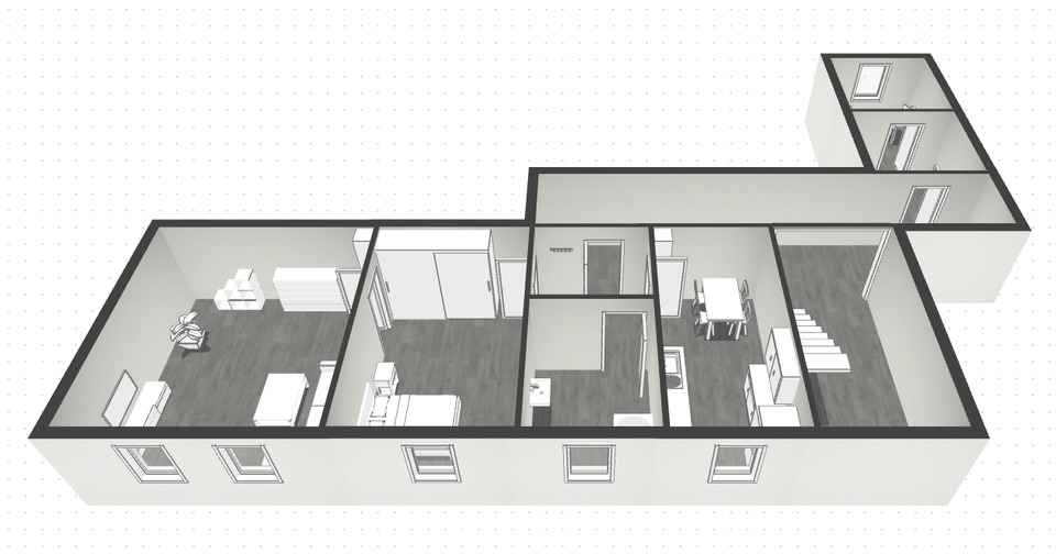 Etagenwohnung Breitenbrunn/Erzgebirge Erzgebirge - 3.5 Zimmer, 74 m&sup2;, 408&euro; | Angebot:23663526