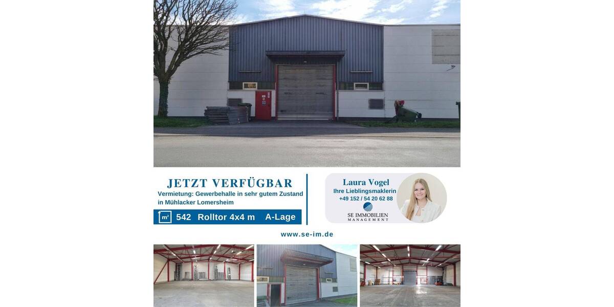 Gewerbeobjekt Mühlacker Lomersheim - 2.900&euro; | Angebot:26176756