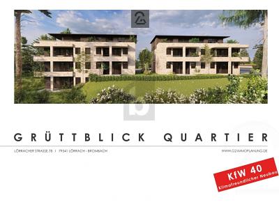 ERSTBEZUG - MODERN - MIT GROßEM BALKON - Etagenwohnung Lörrach Brombach | Angebot:27182367
