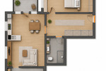 Etagenwohnung Markranstädt - 2 Zimmer, 72 m&sup2;, 850&euro; | Angebot:26731225