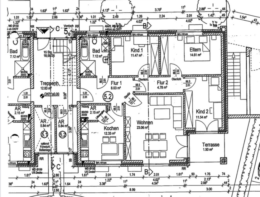 Schöne Wohnung mit Garten im Stadtzentrum Lengerich