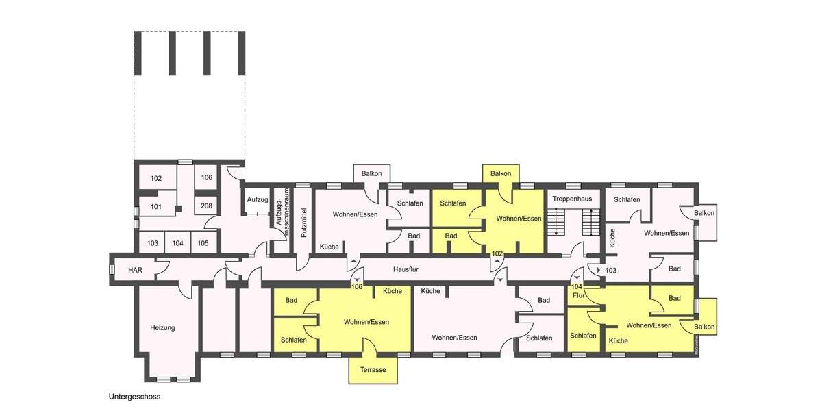Etagenwohnung Wissen - 2 Zimmer, 60 m&sup2;, 890&euro; | Angebot:25378757