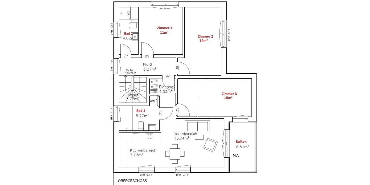 Wohnen auf Zeit Alsdorf - 1 Zimmer, 14 m&sup2;, 450&euro; | Angebot:26250586