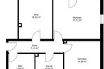 Etagenwohnung Regen - 3 Zimmer, 81 m&sup2;, 650&euro; | Angebot:26409137