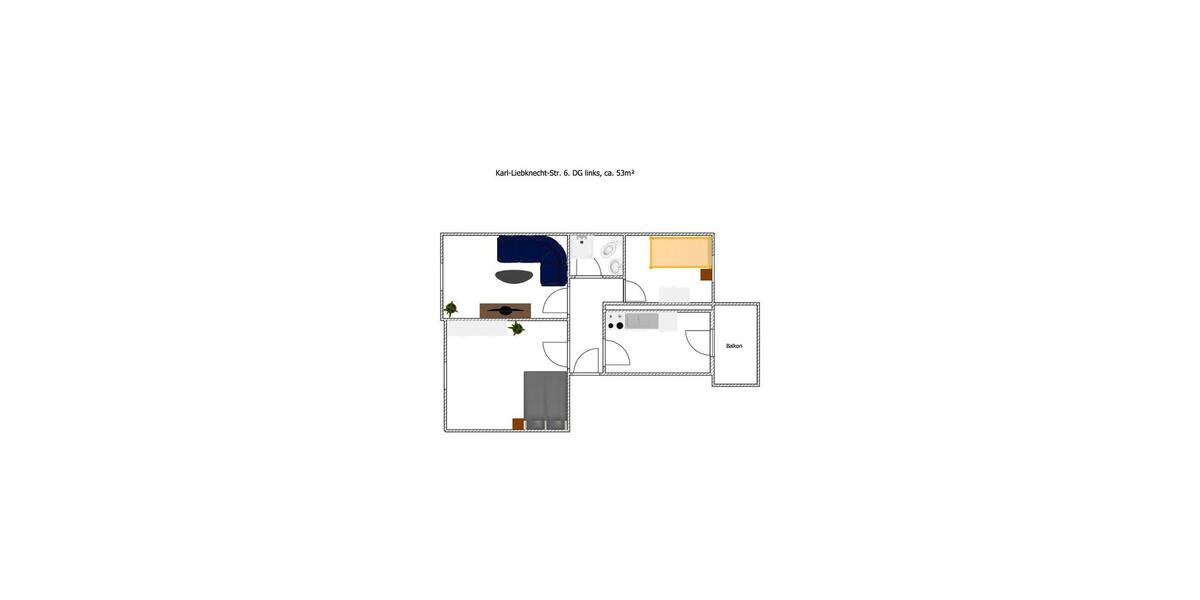 Dachgeschoßwohnung Halberstadt - 3 Zimmer, 53 m&sup2;, 269&euro; | Angebot:26162212