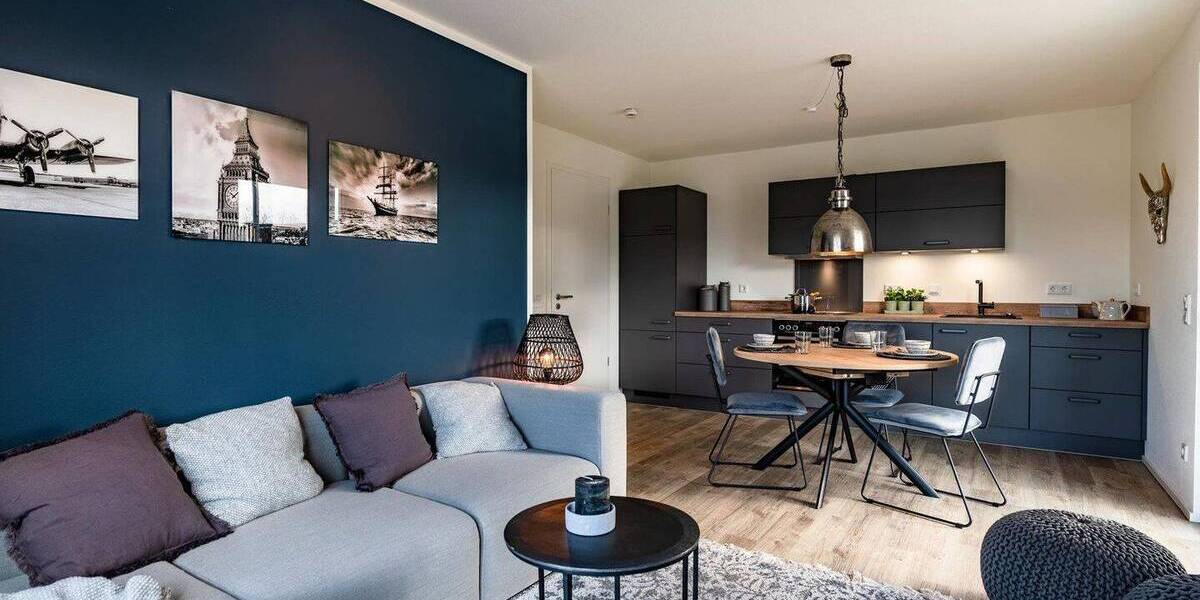 Etagenwohnung Würselen Oppen - 2 Zimmer, 56 m&sup2;, 740&euro; | Angebot:26851618