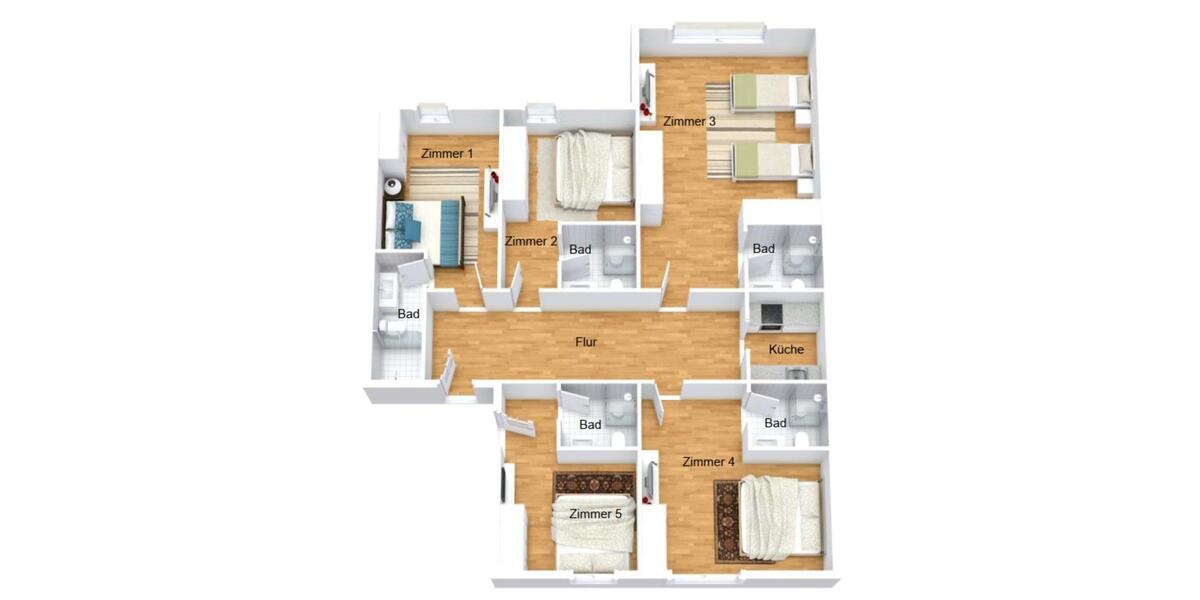 Wohnen auf Zeit Heidelberg Boxberg - 3 Zimmer, 10 m&sup2;, 470&euro; | Angebot:25963232