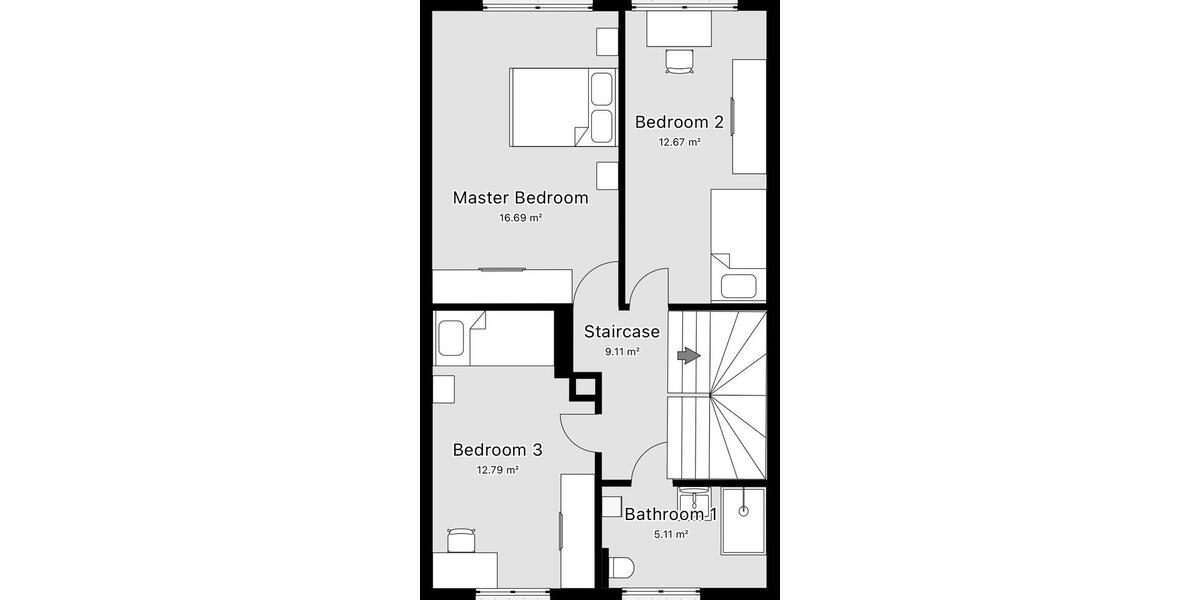 Reihenhaus Gröbenzell - 6 Zimmer, 145 m&sup2;, 2.800&euro; | Angebot:26682508