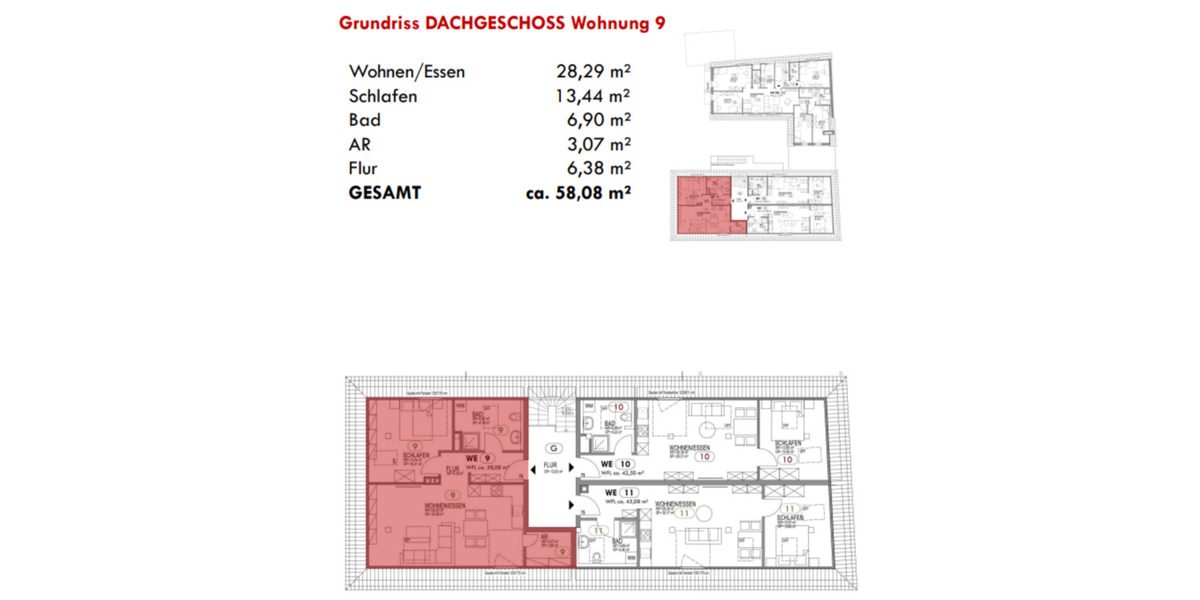 Etagenwohnung Wernberg-Köblitz Köblitz - 2 Zimmer, 40 m&sup2;, 480&euro; | Angebot:24571389