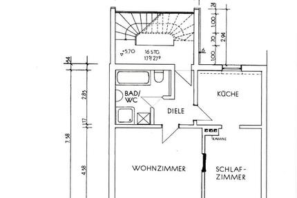 Wohnung Cham - 2 Zimmer, 53 m&sup2;, 550&euro; | Angebot:25163833