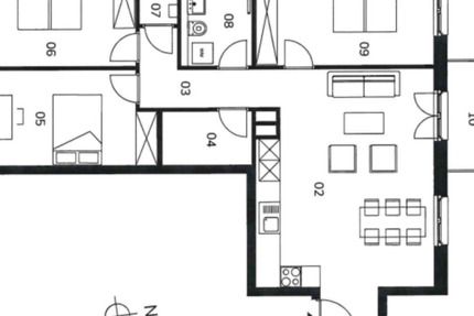 Wohnung Leipzig Ost - 4 Zimmer, 94 m&sup2;, 1.320&euro; | Angebot:25269268