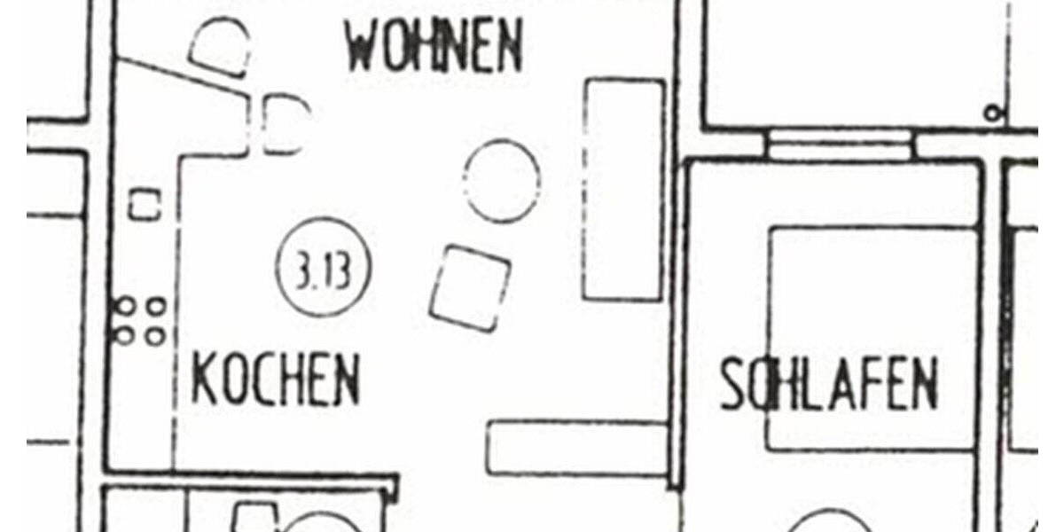 Etagenwohnung Bretten - 2 Zimmer, 50 m&sup2;, 590&euro; | Angebot:26762626