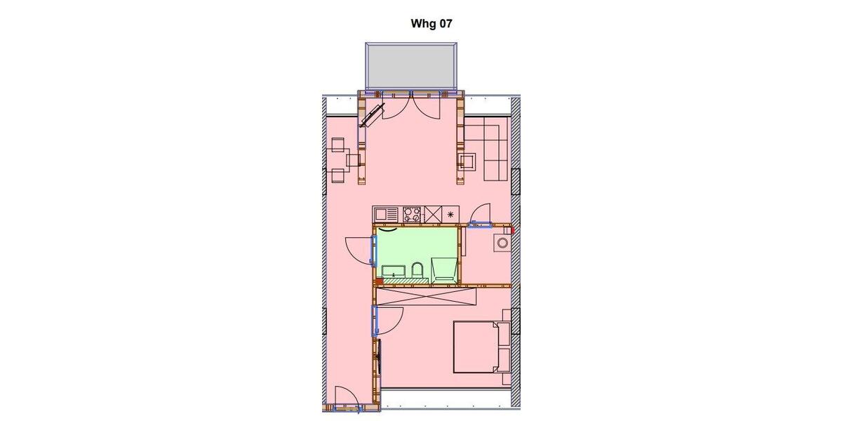Erdgeschoßwohnung Husum - 2 Zimmer, 70 m&sup2;, 980&euro; | Angebot:26481478