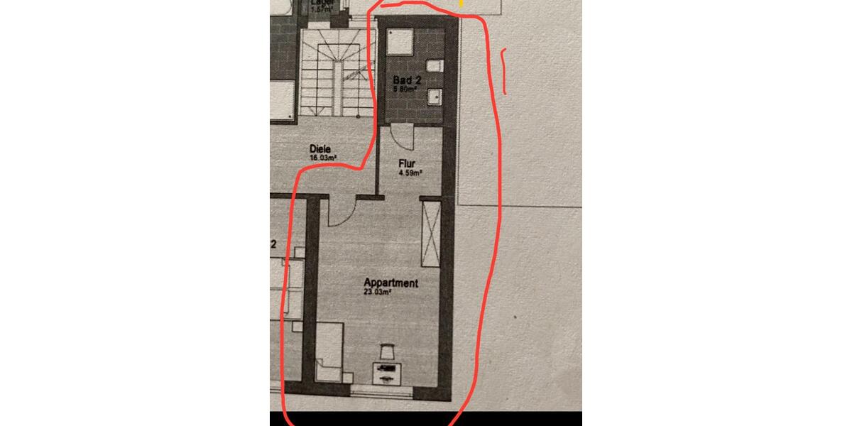 Etagenwohnung Grub am Forst - 1 Zimmer, 33 m&sup2;, 500&euro; | Angebot:25850754