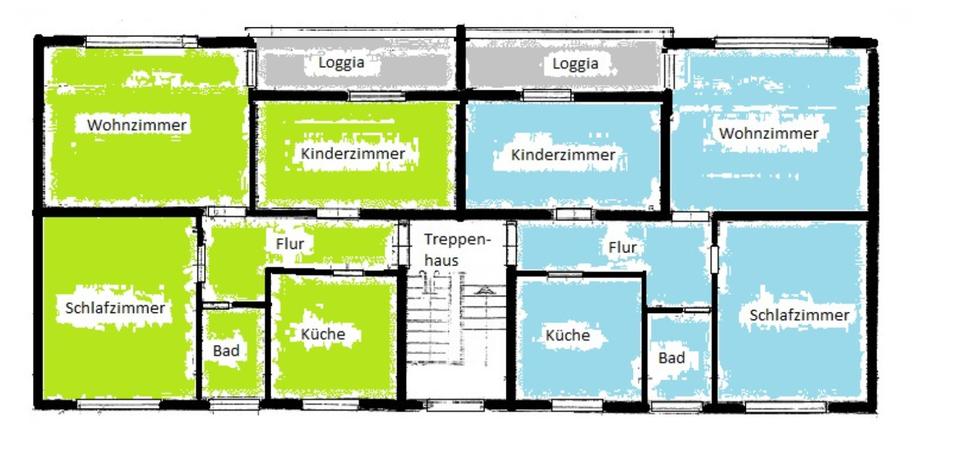 Hochparterre Lengede - 3 Zimmer, 60 m&sup2;, 500&euro; | Angebot:24686166