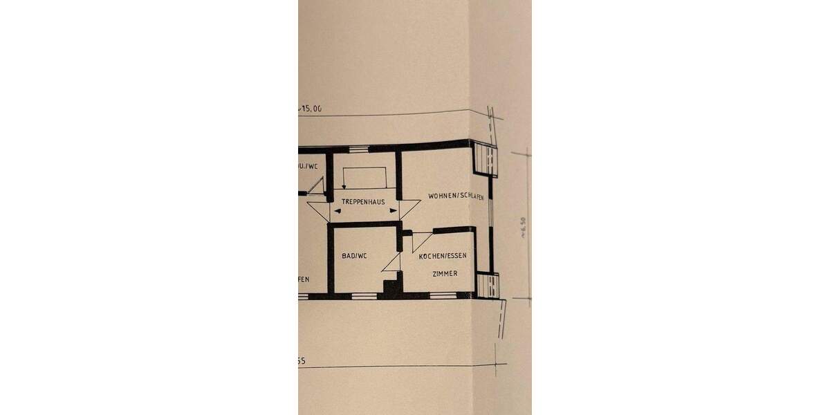 Etagenwohnung Bad Wimpfen Wimpfen am Berg - 1 Zimmer, 29 m&sup2;, 450&euro; | Angebot:25070707