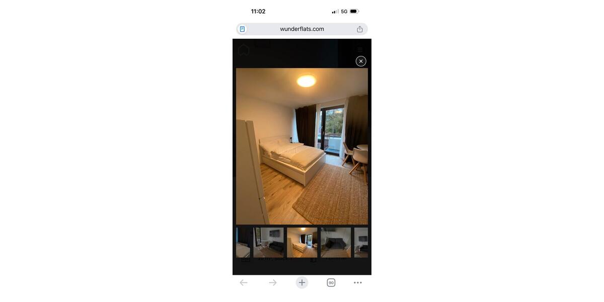 Etagenwohnung Düsseldorf Stadtbezirk 7 - 1 Zimmer, 26 m&sup2;, 900&euro; | Angebot:26058850