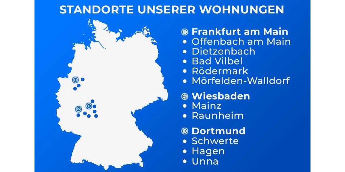 Wohnen auf Zeit Schwerte - 3 Zimmer, 65 m&sup2;, 18&euro; | Angebot:24617922