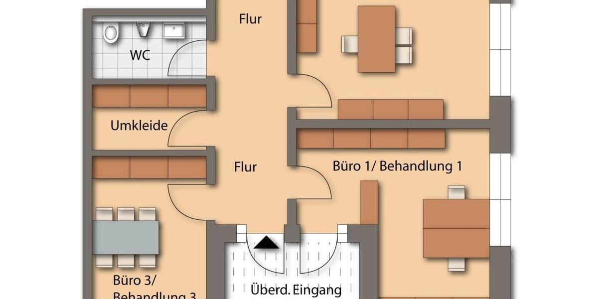 Gewerbeobjekt Mühlhausen - 1.260&euro; | Angebot:26274358