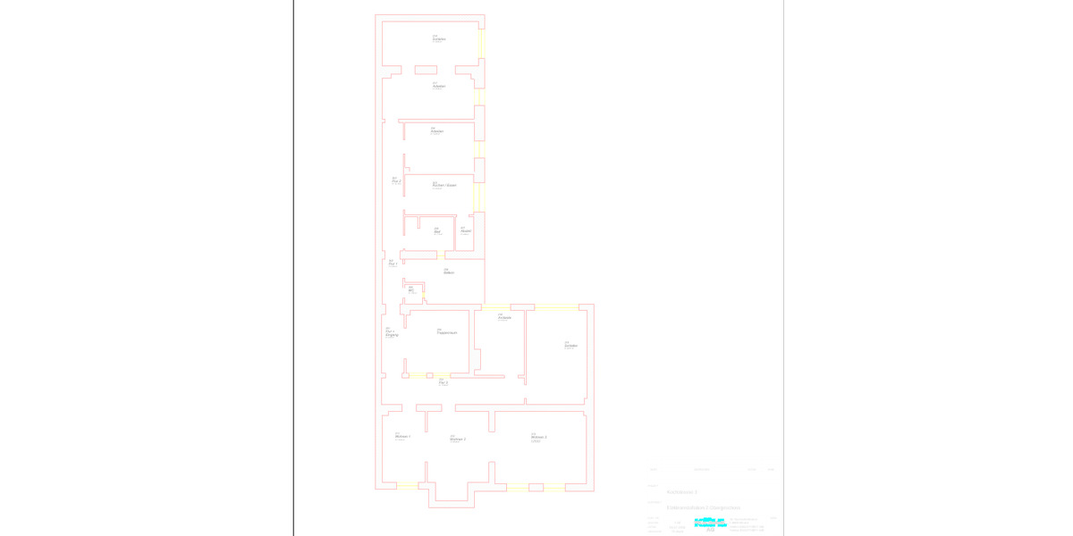 Etagenwohnung Trier Innenstadt - 7 Zimmer, 212 m&sup2;, 2.400&euro; | Angebot:25770106