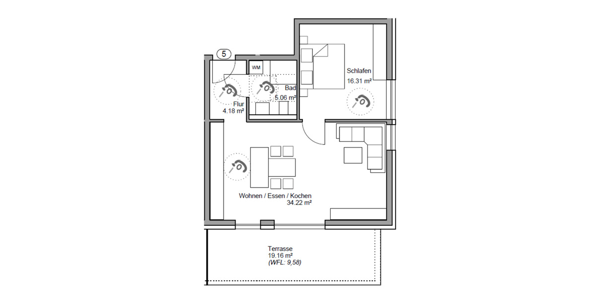 Erdgeschoßwohnung Selb - 2 Zimmer, 69 m&sup2;, 690&euro; | Angebot:21868756