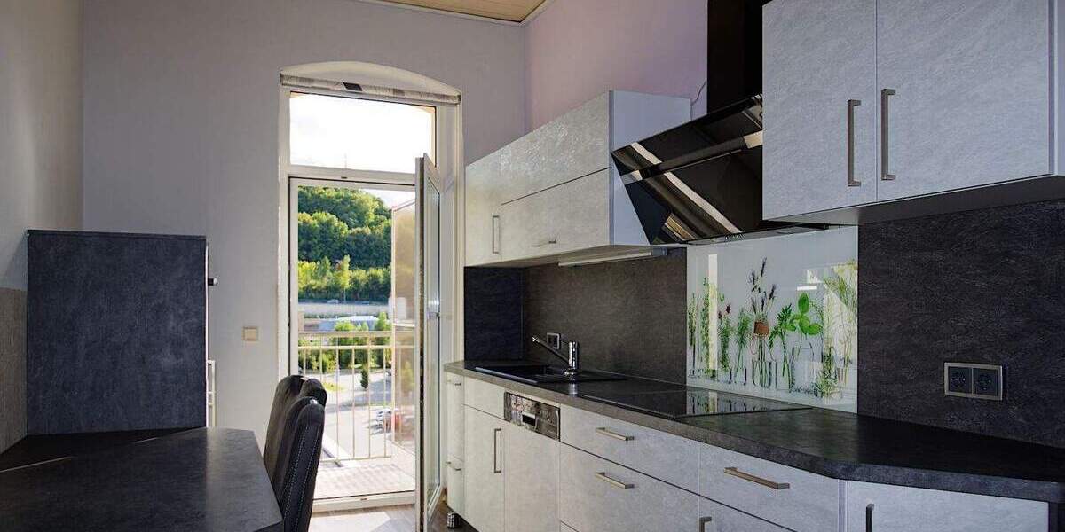 Einkaufsgünstige Zweiraumwohnung mit Einbauküche und Balkon 2 zimmer