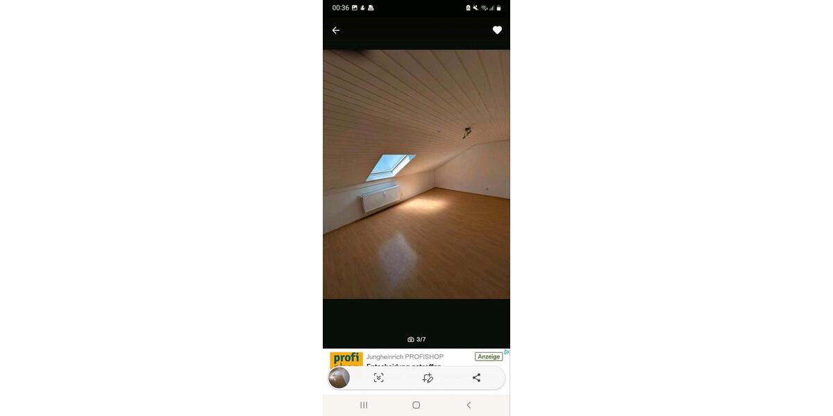 Dachgeschoßwohnung Rosbach vor der Höhe - 4 Zimmer, 90 m&sup2;, 1.100&euro; | Angebot:25922277