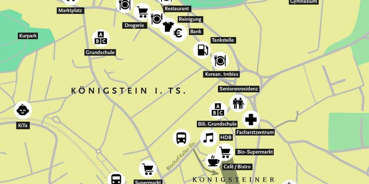 Etagenwohnung Königstein im Taunus Königstein - 2 Zimmer, 96 m&sup2;, 1.645&euro; | Angebot:25747689