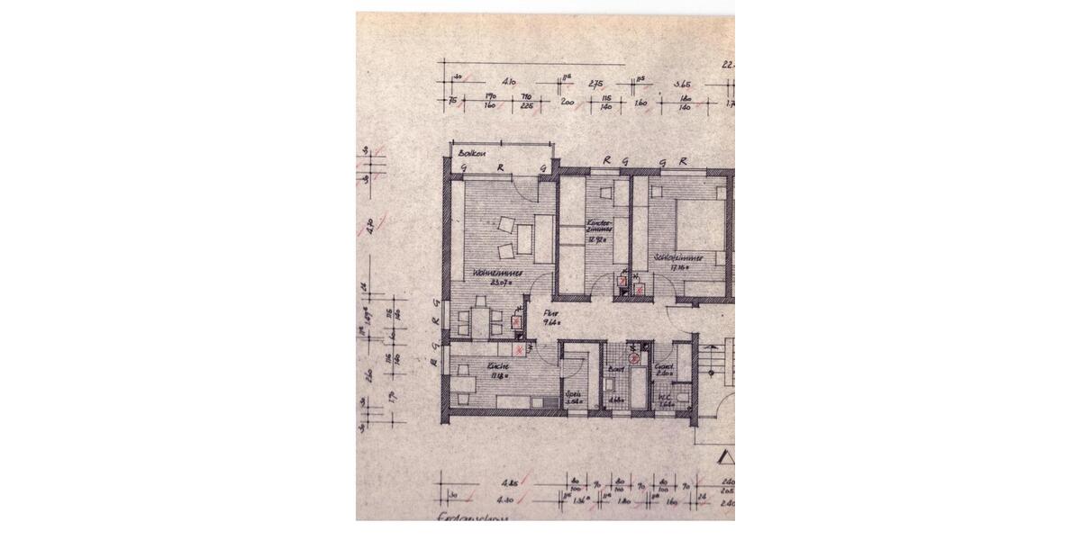 Etagenwohnung Ingolstadt - 3 Zimmer, 84 m&sup2;, 1.200&euro; | Angebot:24393036