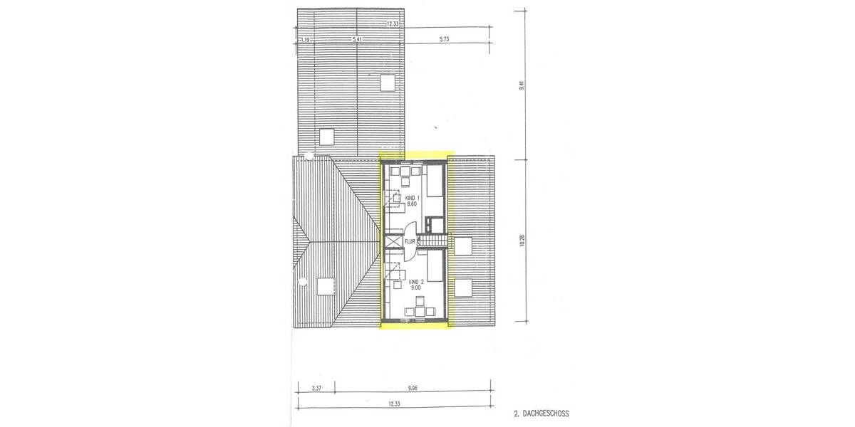 Etagenwohnung Bielefeld Oldentrup - 4 Zimmer, 95 m&sup2;, 950&euro; | Angebot:26696707