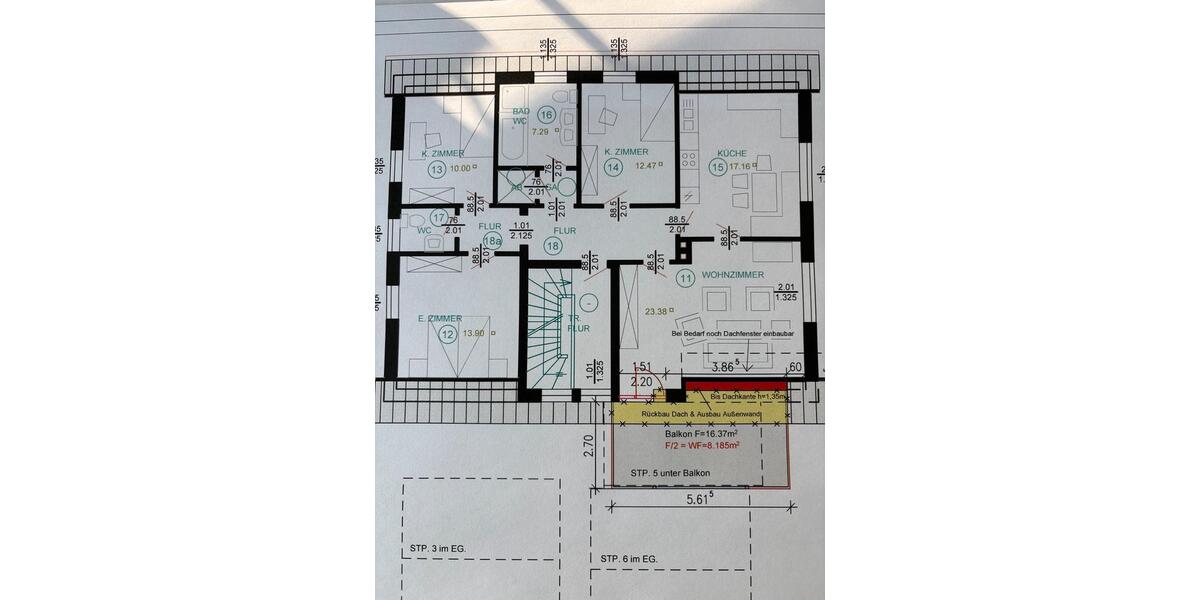 Etagenwohnung Rheine Altenrheine - 4 Zimmer, 105 m&sup2;, 1.050&euro; | Angebot:24753161