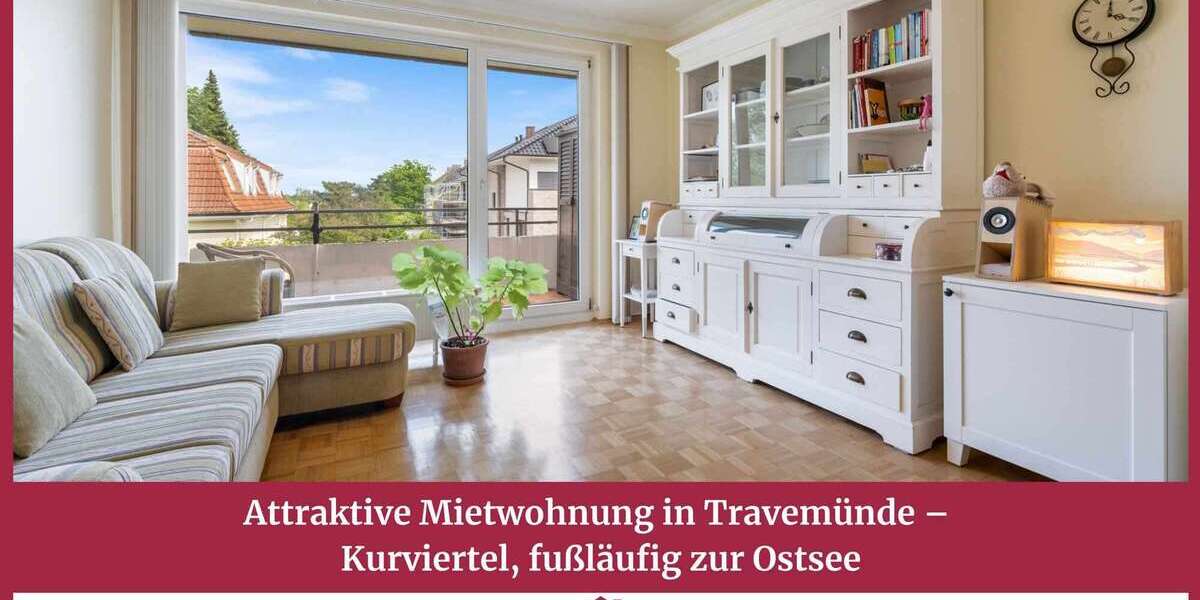 Etagenwohnung Lübeck / Travemünde Travemünde - 2 Zimmer, 54 m&sup2;, 950&euro; | Angebot:25269069