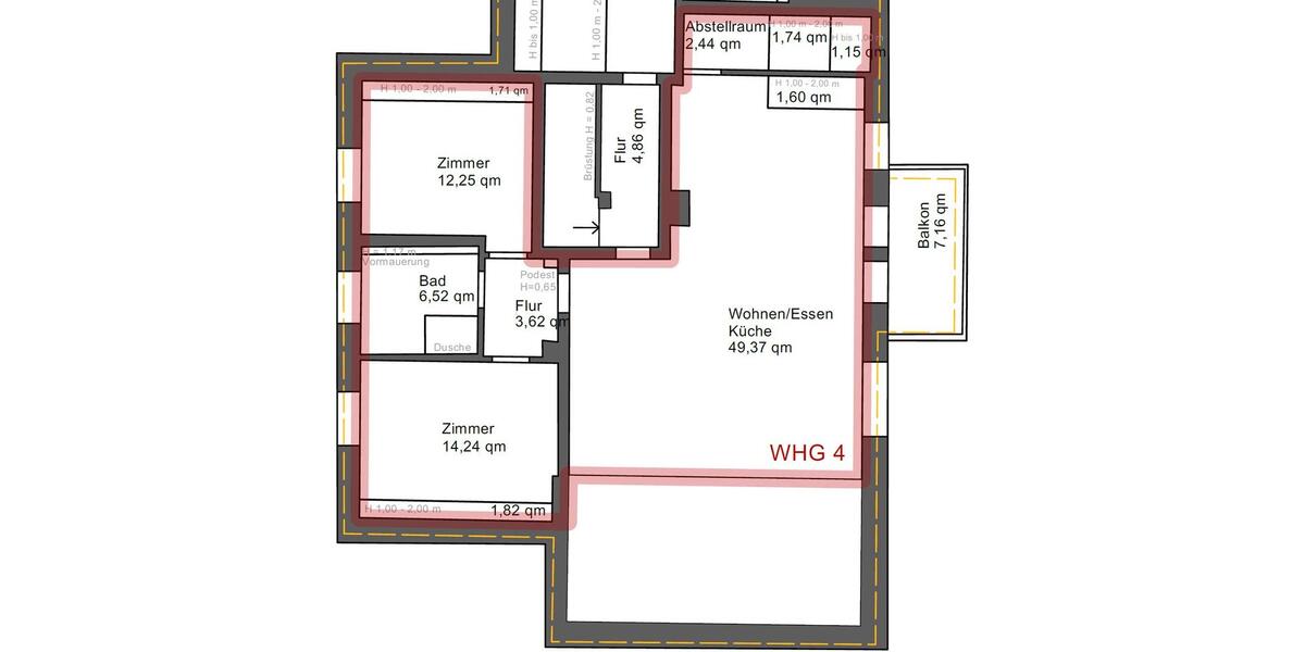 Maisonettenwohnung Adelsdorf - 3 Zimmer, 94 m&sup2;, 1.300&euro; | Angebot:26660349