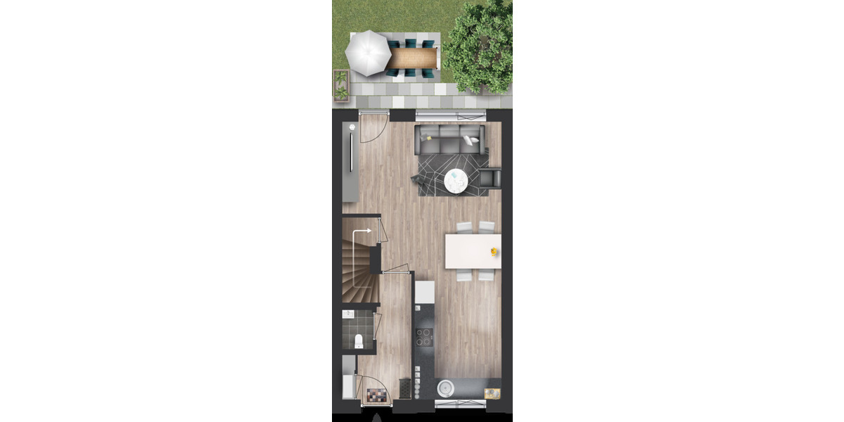 Reihenmittelhaus Krostitz - 5 Zimmer, 115 m&sup2;, 1.825&euro; | Angebot:24497740