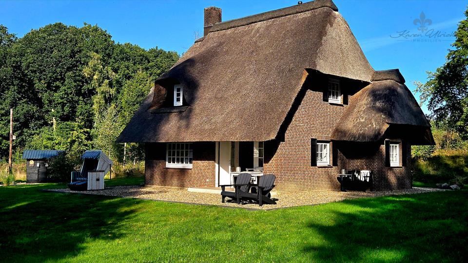 Reetdachtraum-voll möblierte nähe Golfplatz Hittfeld -Helmstorf 3 zimmer