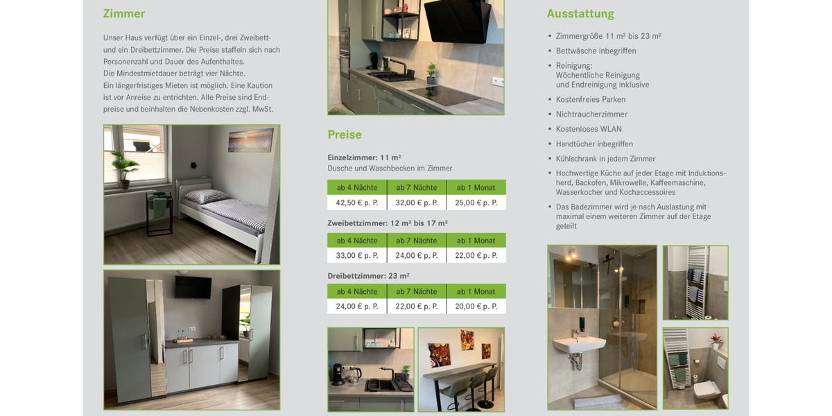 Wohnen auf Zeit Aldenhoven - 1 Zimmer, 17 m&sup2;, 24&euro; | Angebot:24660805