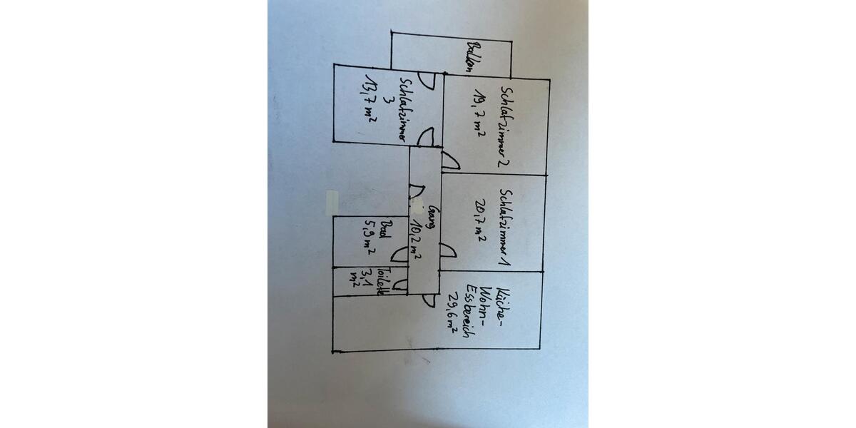 Dachgeschoßwohnung Kammlach - 4 Zimmer, 103 m&sup2;, 1.300&euro; | Angebot:24750852