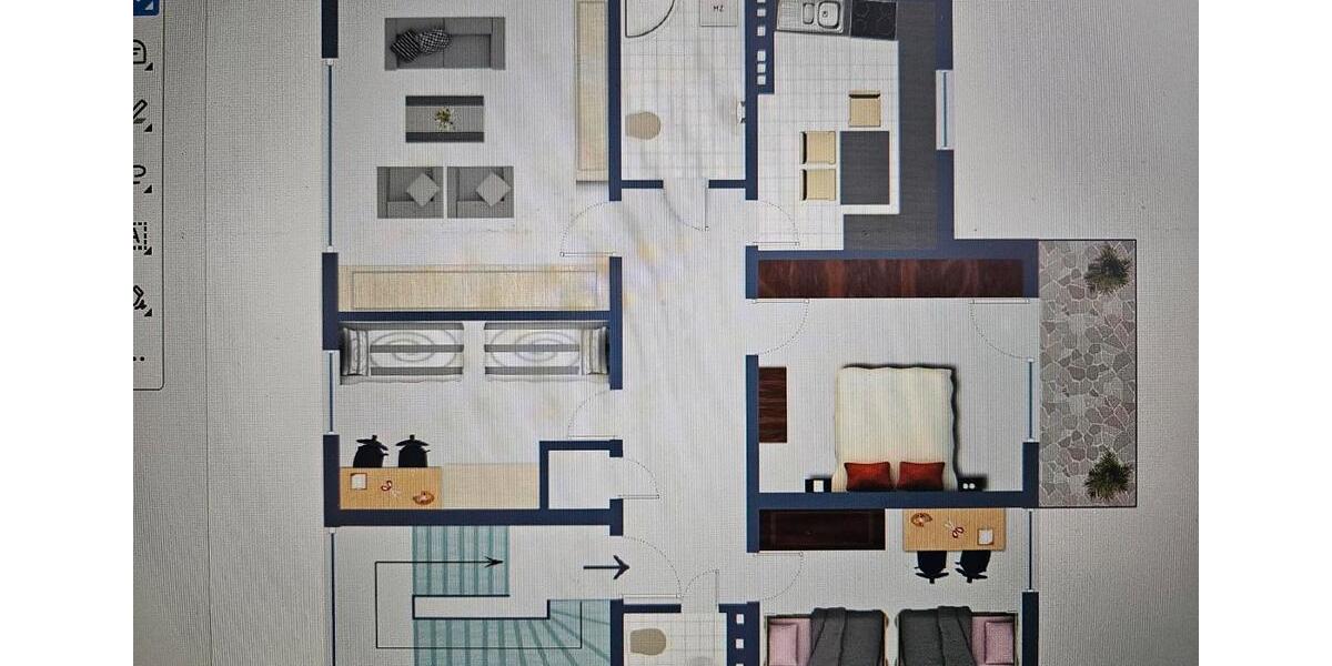 Etagenwohnung Bocholt Stenern - 4 Zimmer, 90 m&sup2;, 1.100&euro; | Angebot:26532631